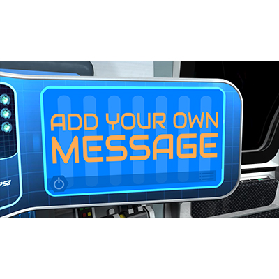 Spaceship Console Custom motion graphic preview.
