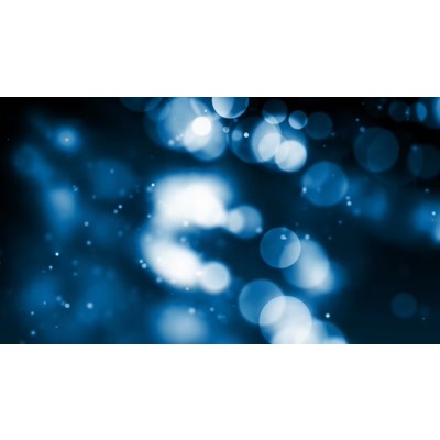 Blue Particle Swirl motion graphic preview.