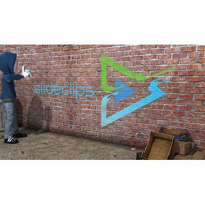 Spray Graffiti Logo Reveal motion graphic preview.