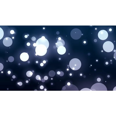 Particle Snowfall motion graphic preview.