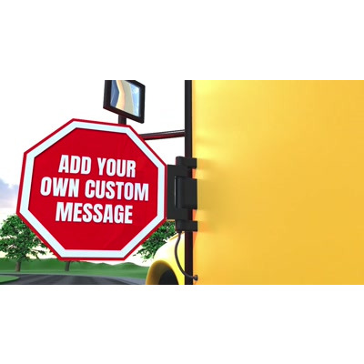 School Bus Stop Custom motion graphic preview.