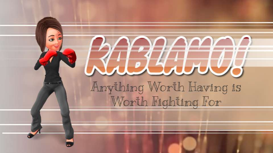 Businesswoman Boxing motion graphic preview.