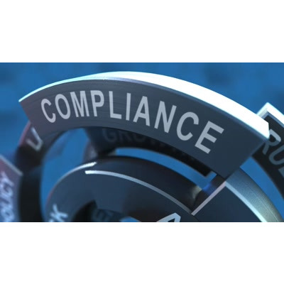 Business Wheel Compliance motion graphic preview.