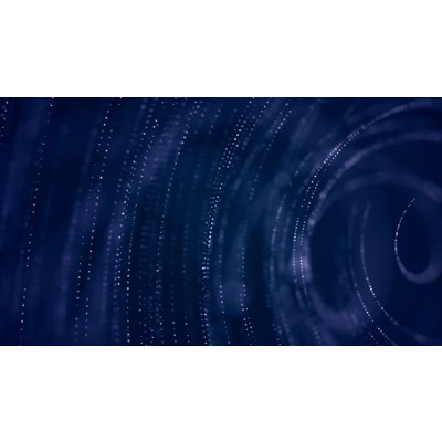Aqua Spiral motion graphic preview.