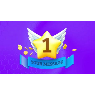 Game Star Award Custom motion graphic preview.