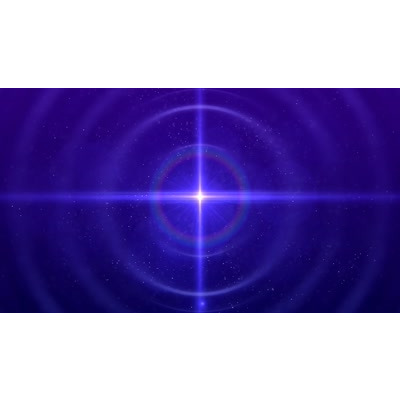 Luminescent Star motion graphic preview.
