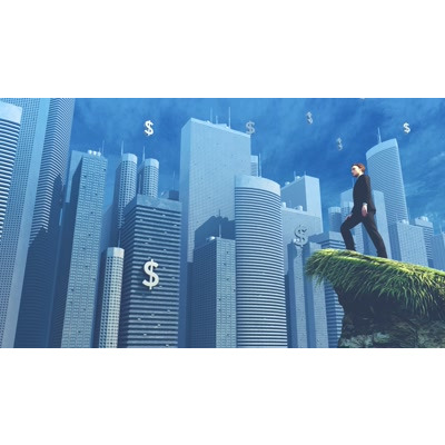Businessman Outlook Dollar motion graphic preview.