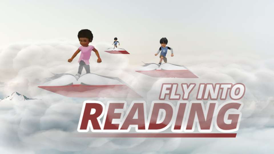 Fly Into Reading motion graphic preview.