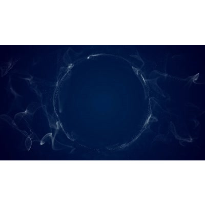 Cobalt Abyss motion graphic preview.