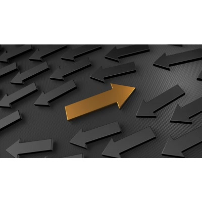 Arrow Going Other Direction motion graphic preview.