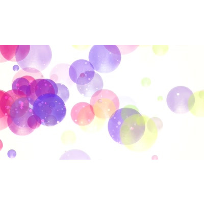 Vibrant Bubbles motion graphic preview.