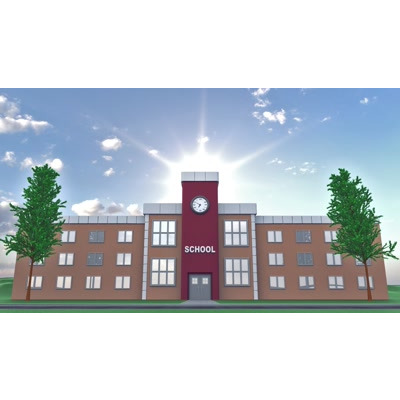 School Sunrise motion graphic preview.