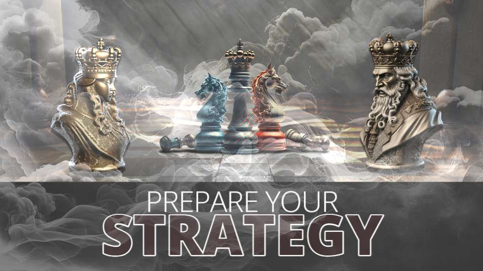 Business Strategy Chess Video motion graphic preview.