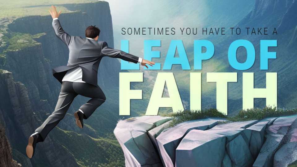 Leap of faith template