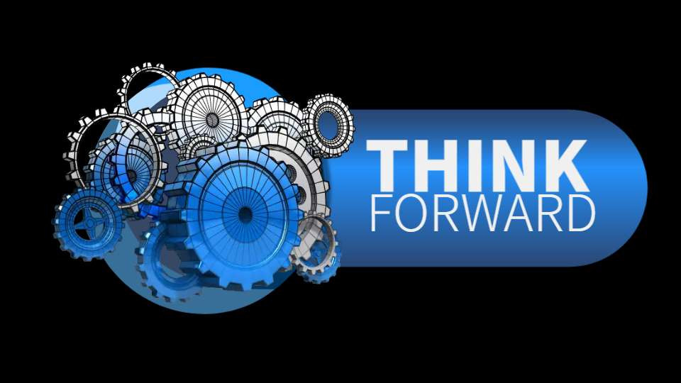 Think Forward Video Animation motion graphic preview.