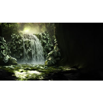 Cash Flow Falls Video motion graphic preview.