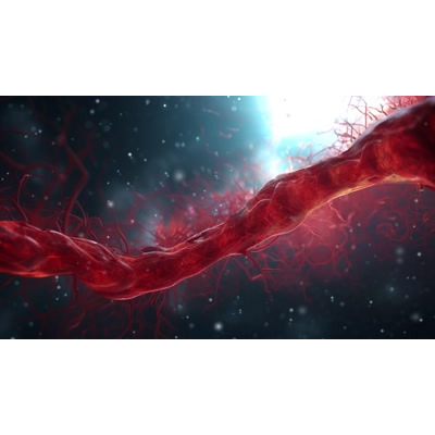 A Flowing Blood Vein Video motion graphic preview.