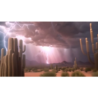 Desert Storm Video motion graphic preview.