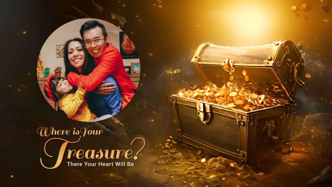 Treasure Chest Motion Video motion graphic preview.