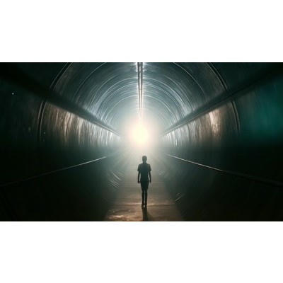 Light at Tunnels End Video motion graphic preview.