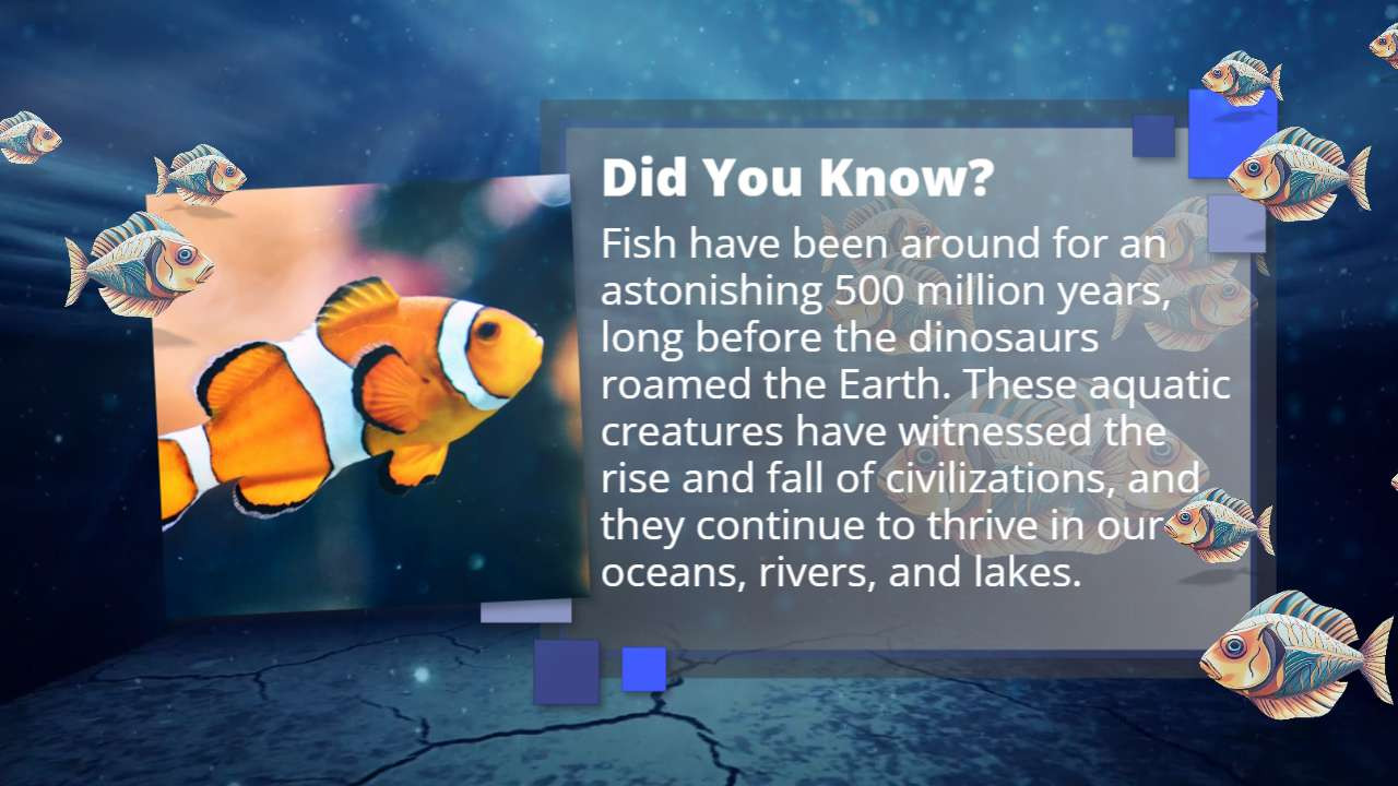 Did You Know - The Sea Video motion graphic preview.