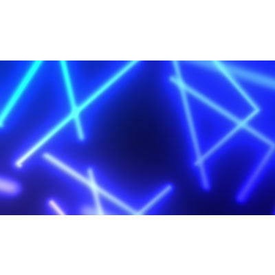 Glowing Blue Lines motion graphic preview.