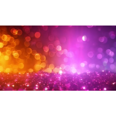 Glitzy Bokeh Light Flow Video motion graphic preview.