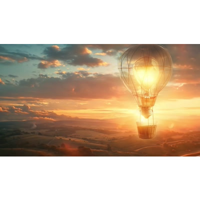 Idea in Flight Motion Video motion graphic preview.