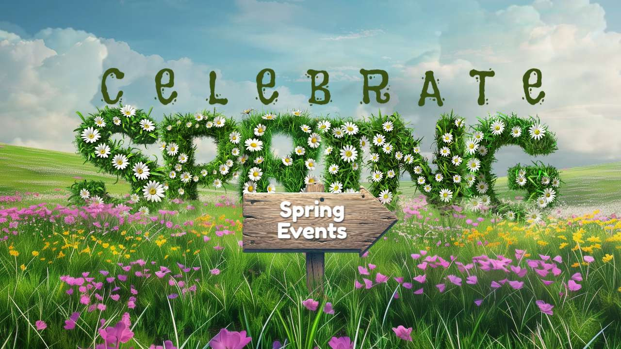 Celebrate Spring Video Design motion graphic preview.