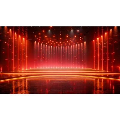 Glitzy Stage Motion Video motion graphic preview.