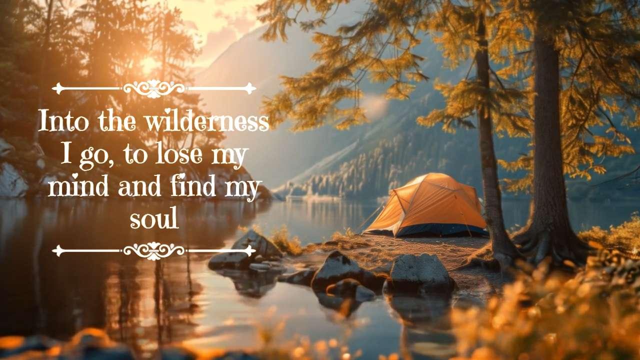 Mountain Tent Camping Motion Video motion graphic preview.