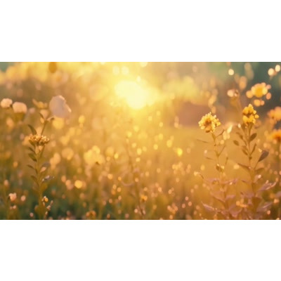 Golden Meadow Motion Video motion graphic preview.