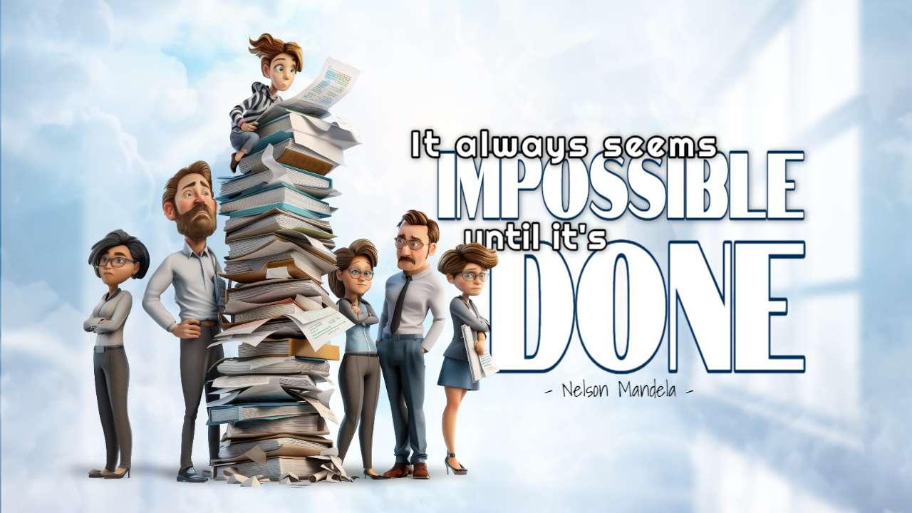 Impossible quote template