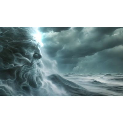 Old Man Of The Sea Video motion graphic preview.