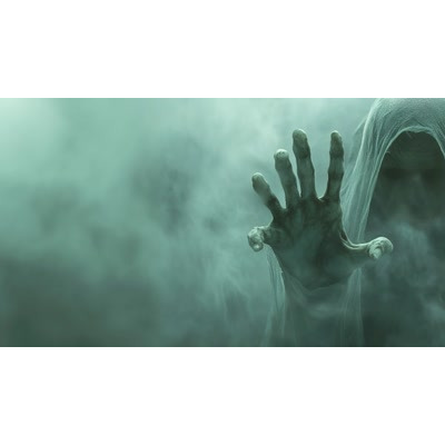 Creepy Ghoul Reaching Out Video motion graphic preview.