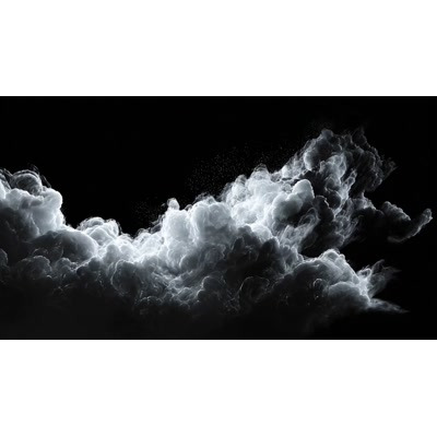 A Video Background of White Smoke Rising motion graphic preview.