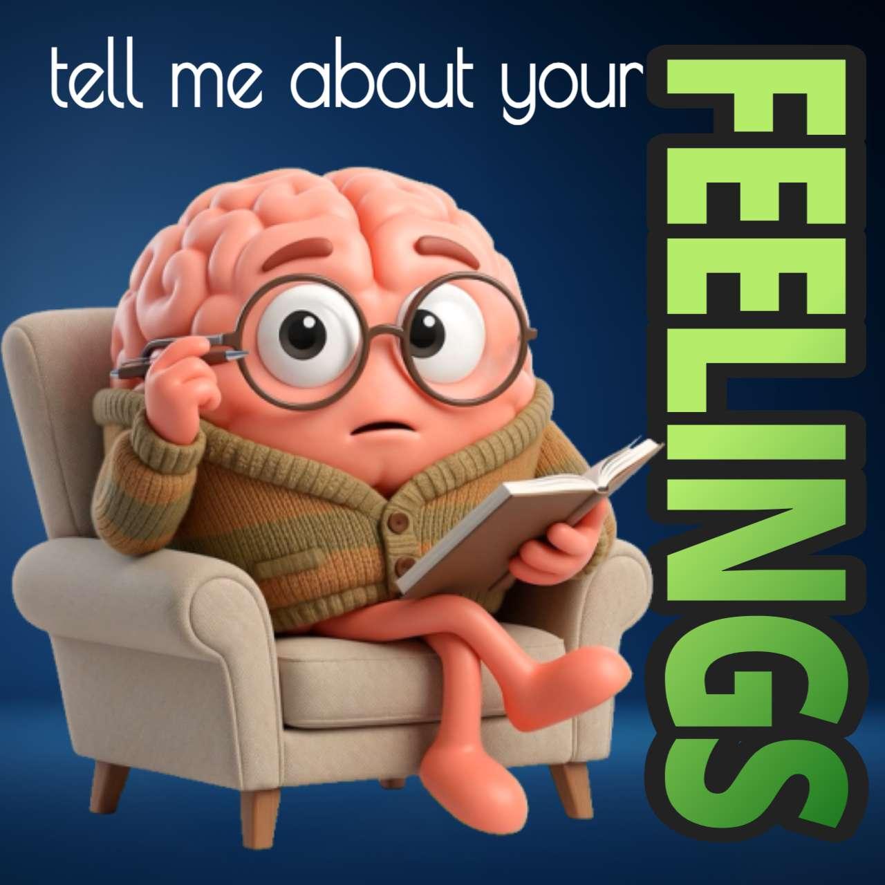 Brain Character Video Background motion graphic preview.